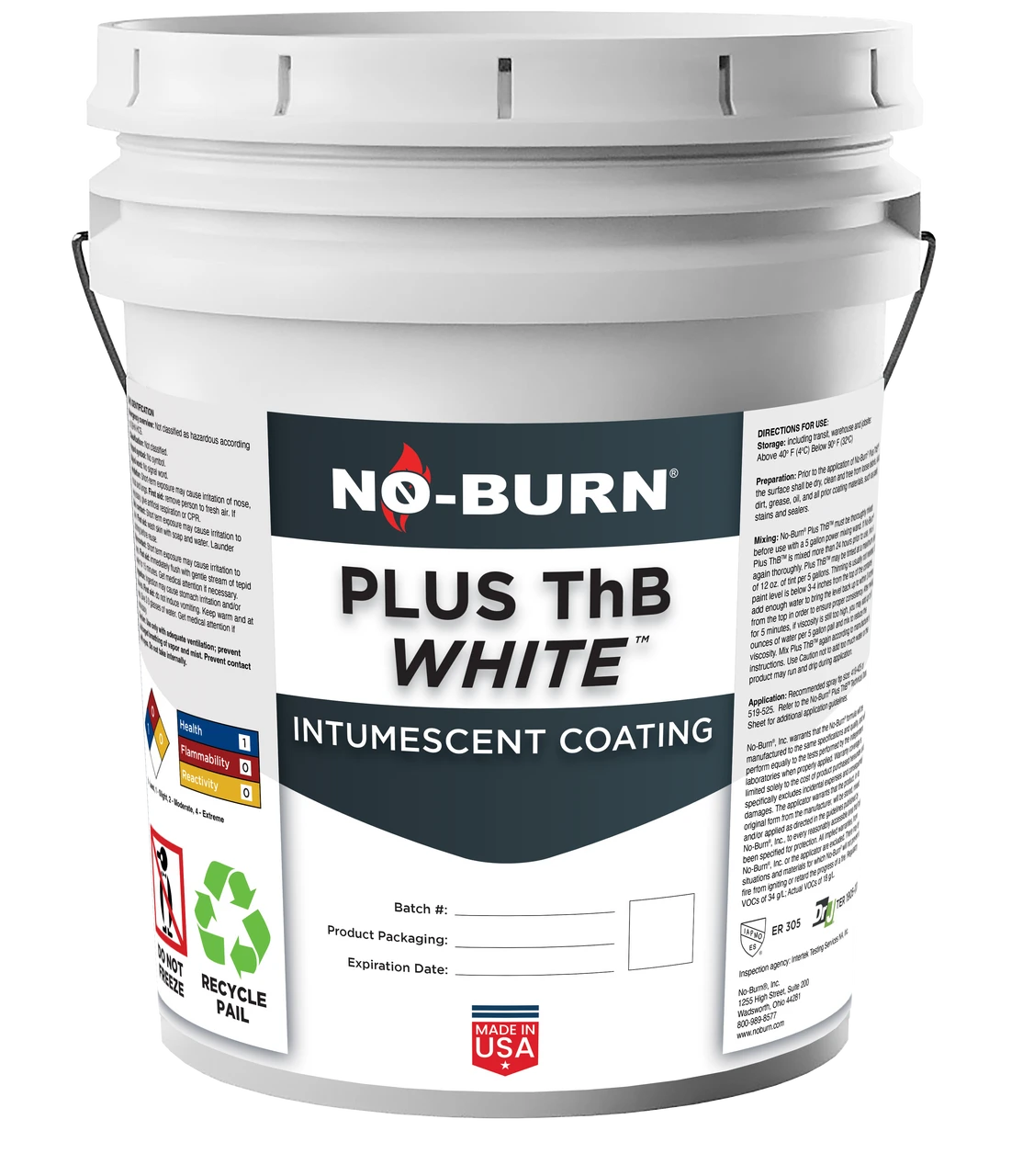 No-Burn ThB Paint (5 gal)