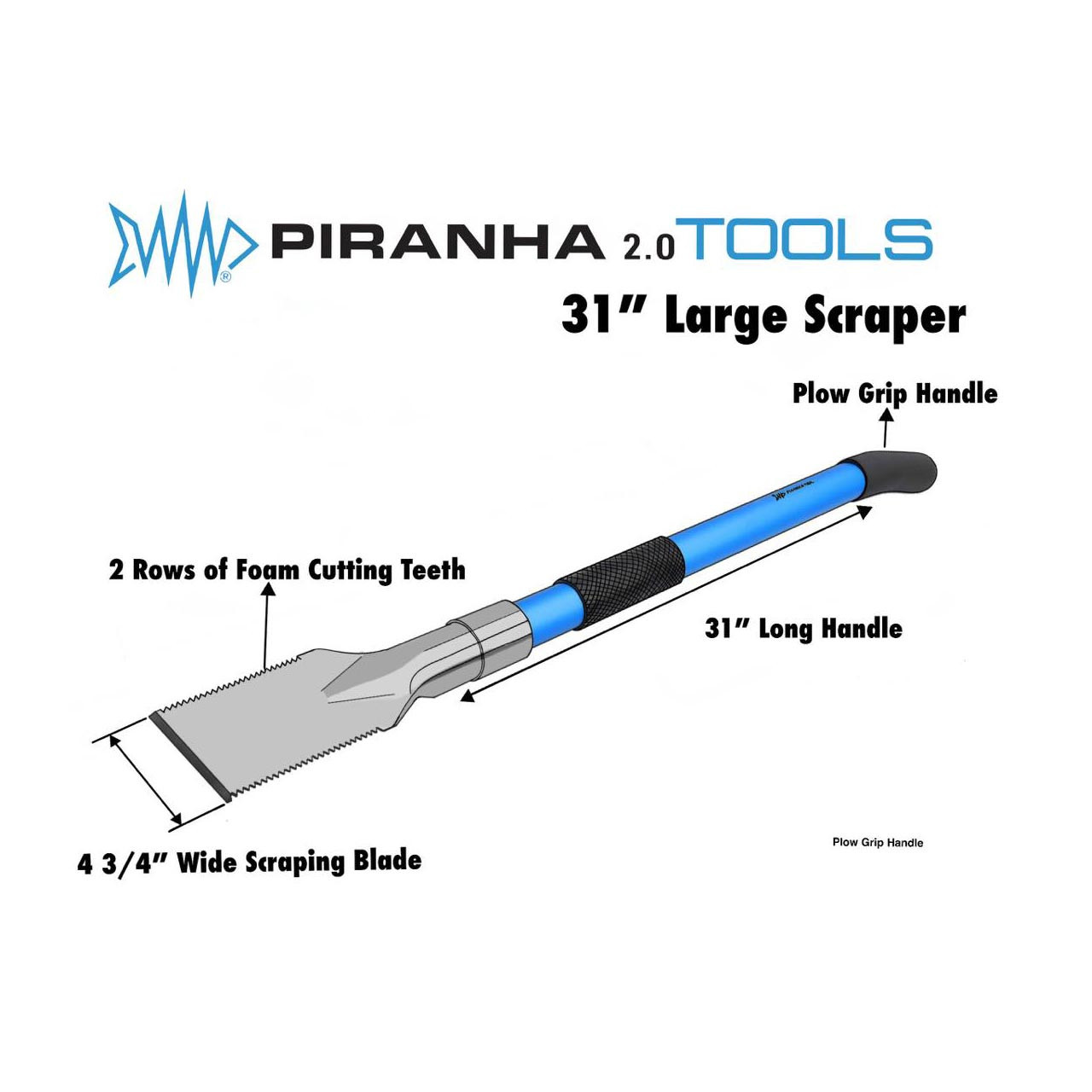 Professional Stainless Steel Window Scraper Esenia, 45cm - PXP514 - Pro  Detailing