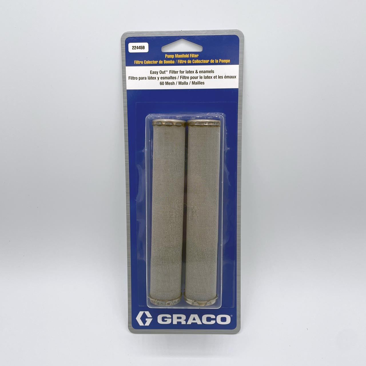 GRACO  MANIFOLD FILTER, LONG, 60 MESH, 2 PK