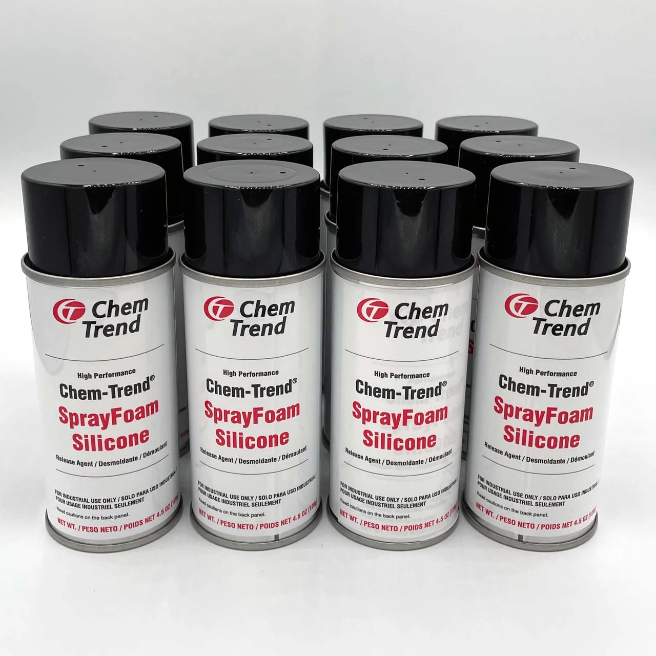 Chem-Trend SprayFoam Silicone MINI aerosol release spray case for spray foam equipment