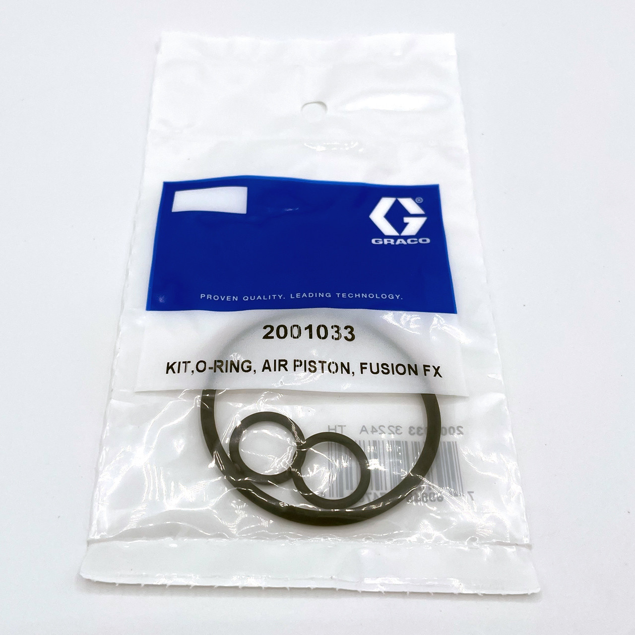 Graco Fusion FX air piston O-ring kit