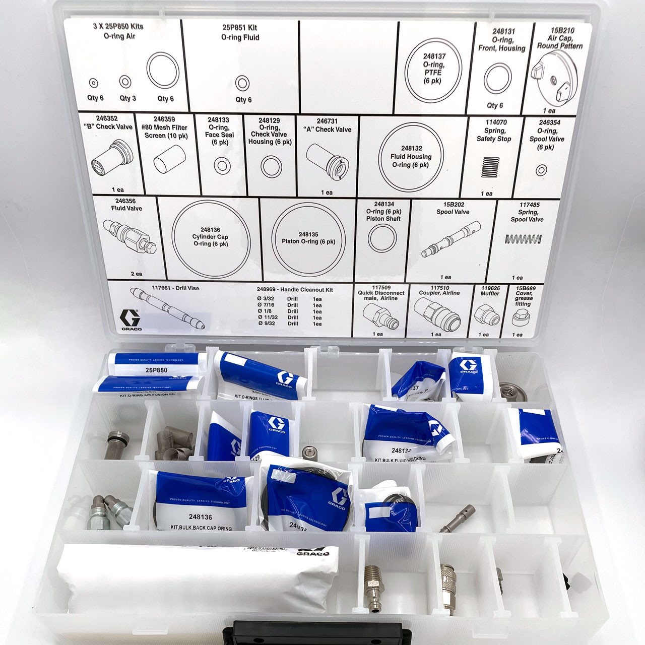 Graco Fusion PC spare parts kit