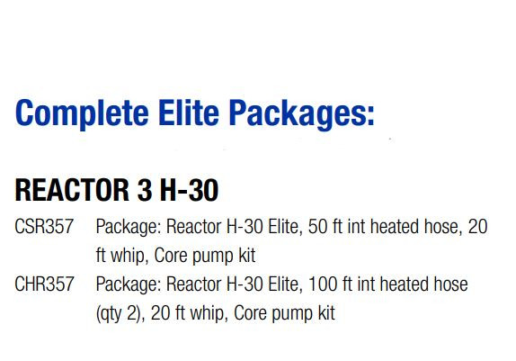 Graco Reactor 3 H-30 ELITE