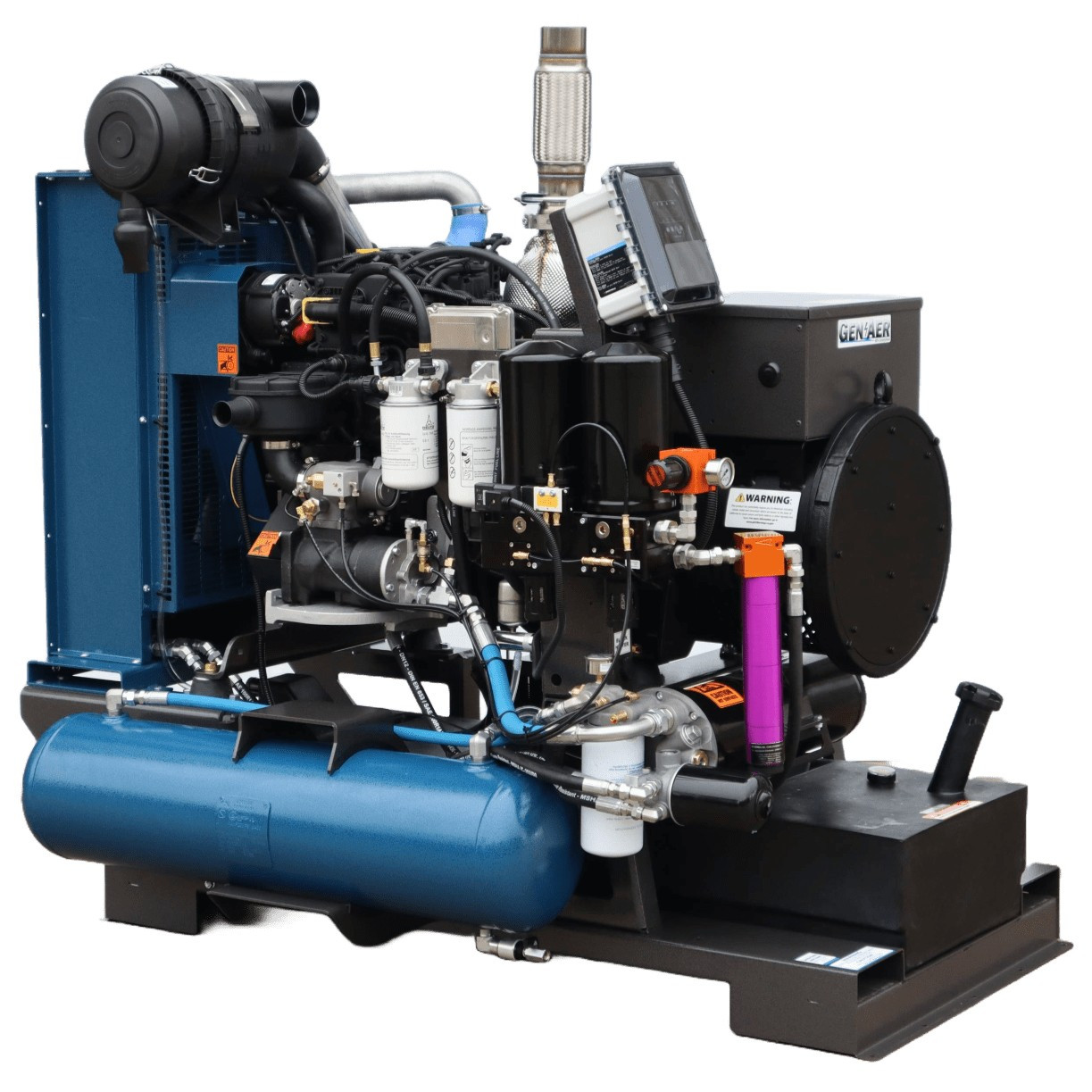 Genaer DU3520RS combo generator air compressor