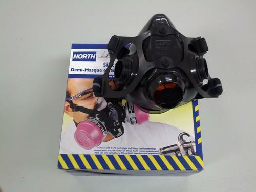 North 7700 Half Mask Respirator (Large) Christian Fabrication Spray