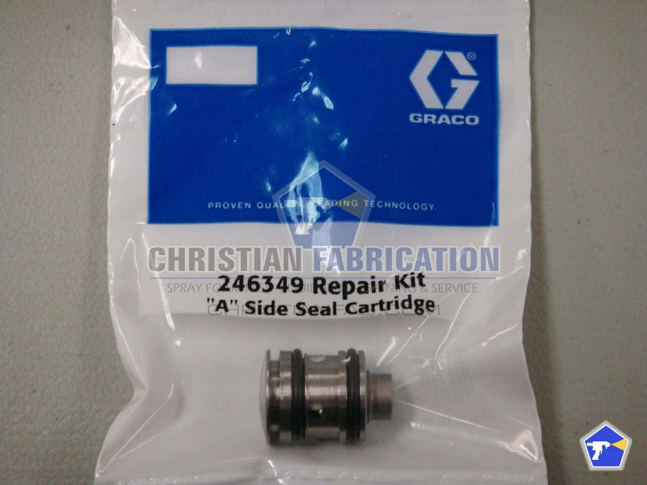Graco Fusion AP A (ISO) Cartridge Assembly (complete) (includes 18a-18e)