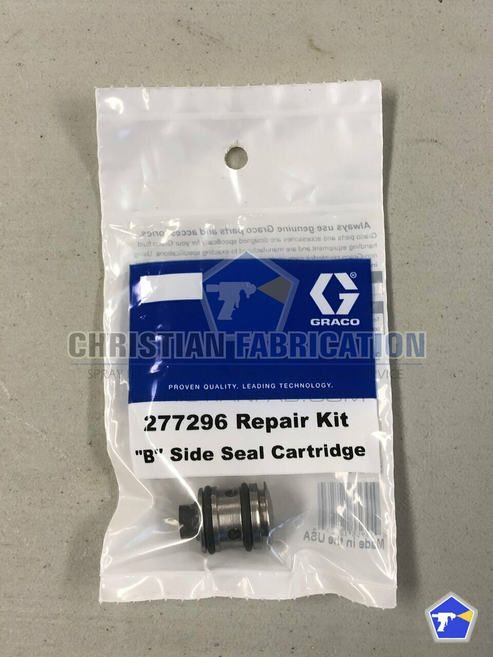 Graco "B" Side Seal Cartridge (complete) Polycarb SS