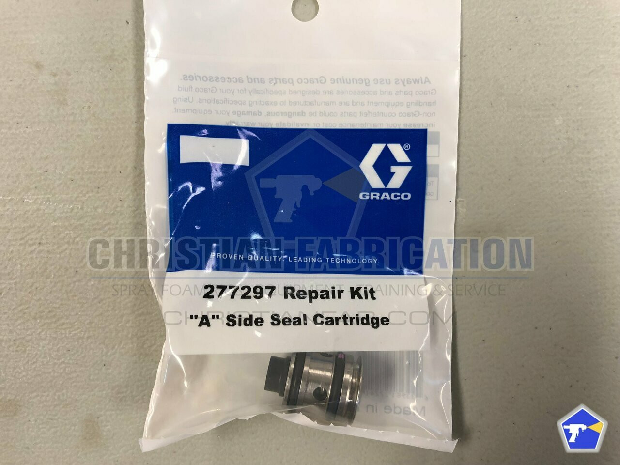 Graco "A" Side Seal Cartridge (complete) Polycarb SS