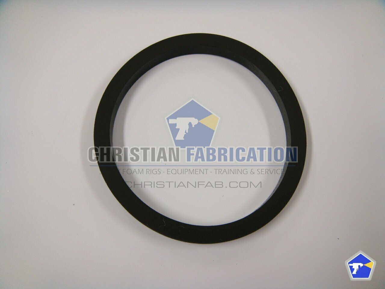 IPM Gasket, Viton, square cut, 2.73"OD x 2.34"ID x .204"