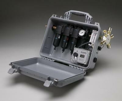 Allegro - Five-Worker Carry-Air Filter Panel, With AC/DC CO Monitor