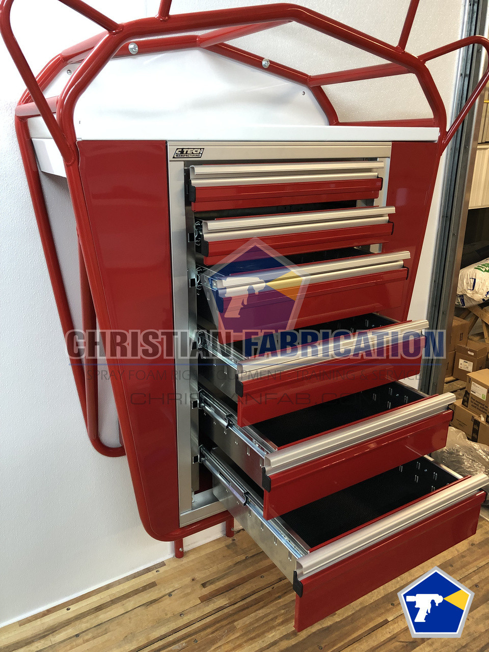 Ctech Tool Box Hose Rack