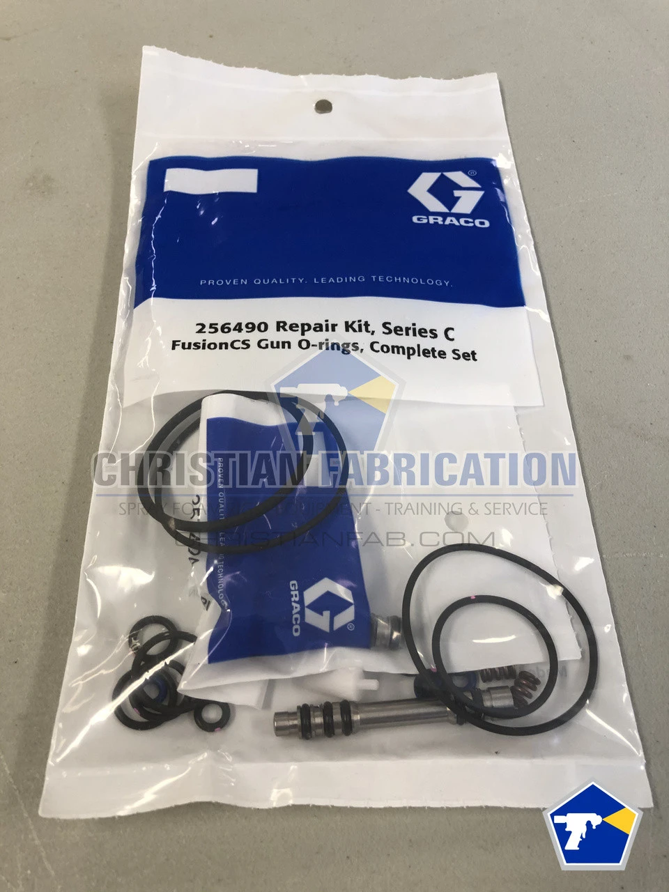 Graco Fusion CS KIT,REPAIR,COMPLETE O-RINGS