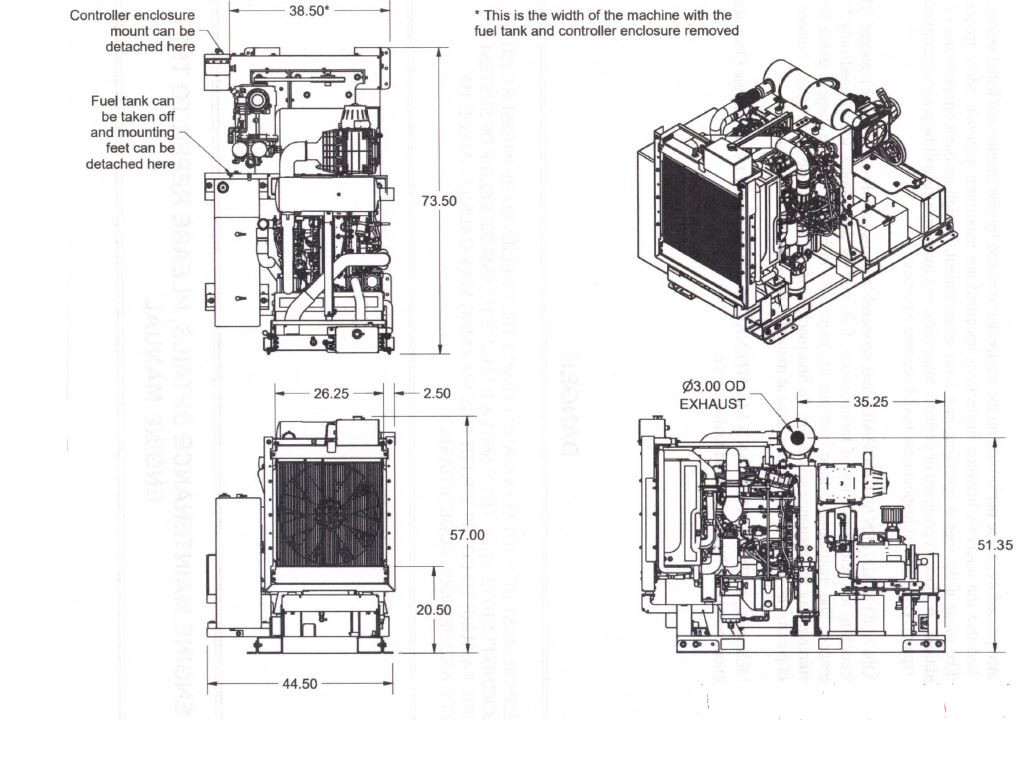 Morse/BOSS 4040 Tier 4 Diesel Generator