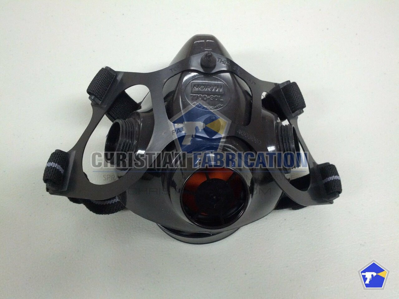 North 7700 Half Mask Respirator (Med) - Christian Fabrication