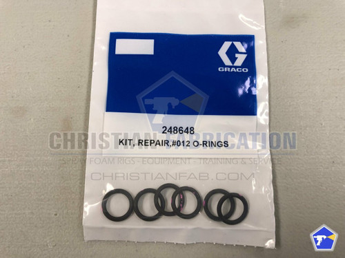 Graco Fusion CS KIT - REPAIR,#012 O-RINGS