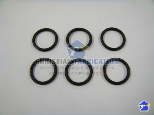 Graco Fusion CS KIT,ORING,6 PACK