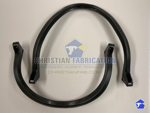 North&reg; by Honeywell Upper And Lower Lens Clamp For North&reg; Full Face Respirator