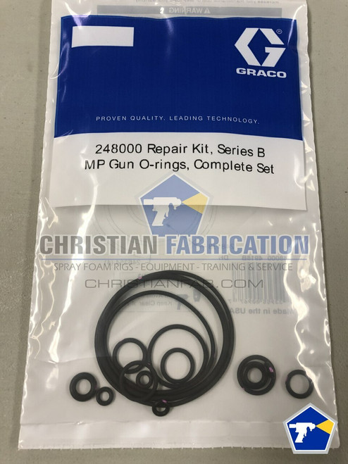 Graco Fusion MP O-ring kit 248000
