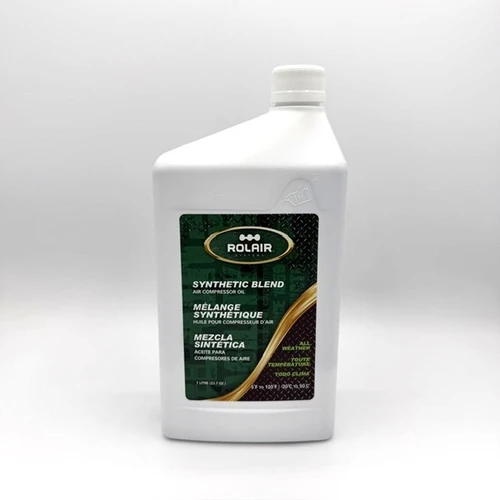 Rolair air compressor oil synthetic blend 1 liter