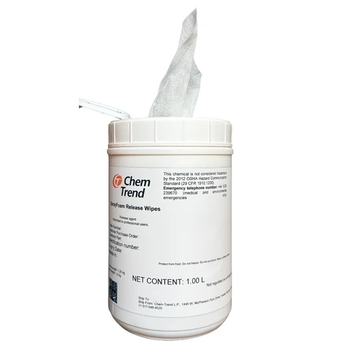 Chemtrend Spray Foam Release Wipes