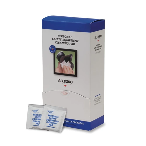 Allegro Respirator Cleaning Pads, Non-Alcohol
