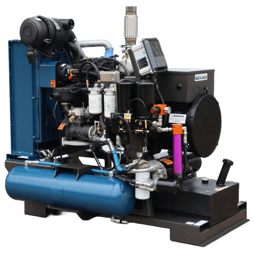 Genaer DU3520RS combo generator air compressor