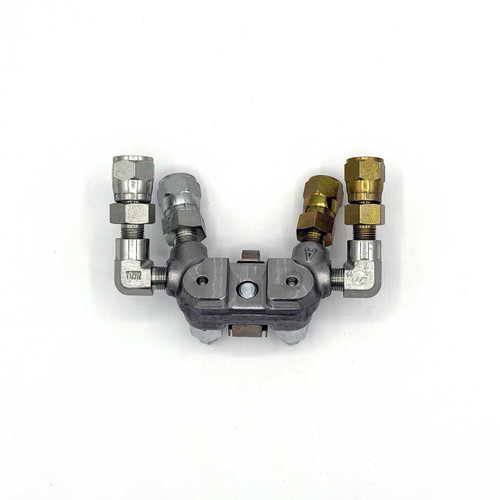 Graco Fusion AP Fluid Manifold Coupling Block, 4-hose (includes 12a, 12b, 12d-12g)