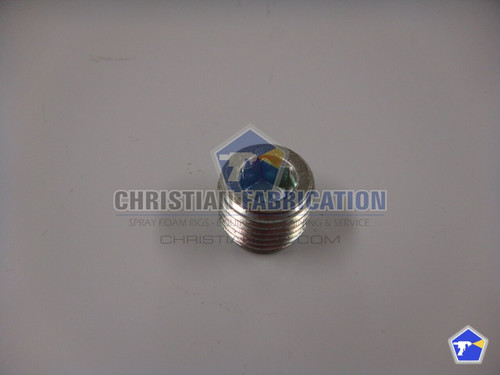 Graco Plug, pipe 1/8-18 npt; round and flat pattern guns only