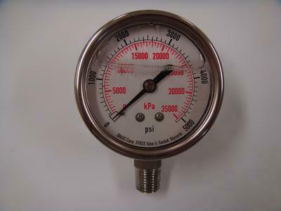 Pressure Gauge 5000lbs