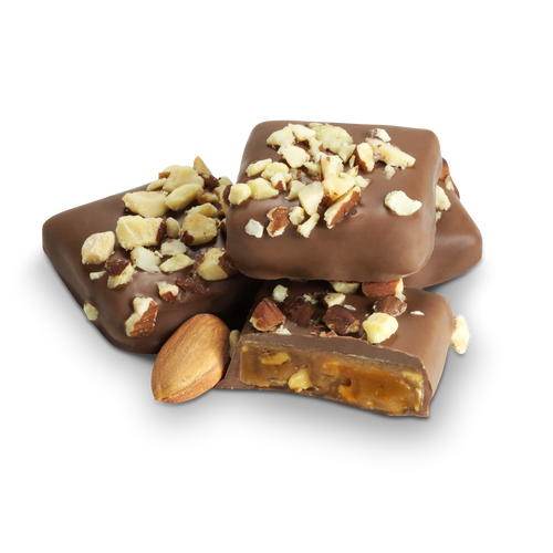 Milk Chocolate Toffee with Almonds