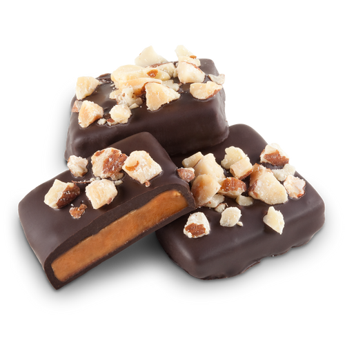 Dark Chocolate Toffee with Almonds