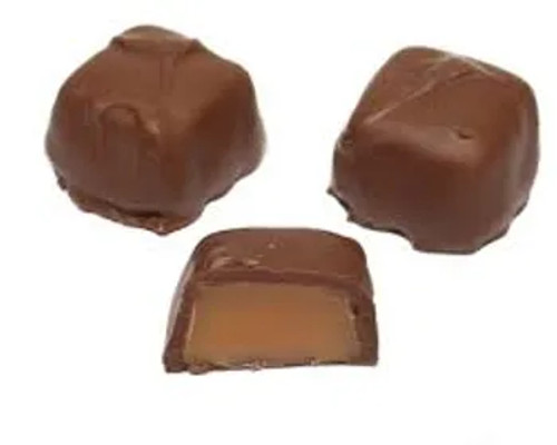 Sugar Free Milk Chocolate Covered Vanilla Caramels