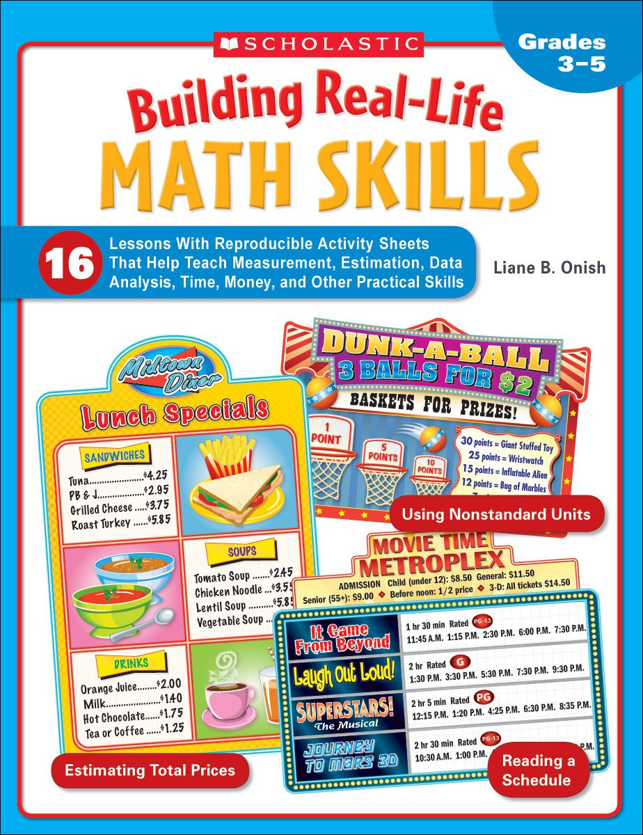 Building Real-Life Math Skills: 16 Lessons With Reproducible Activity ...