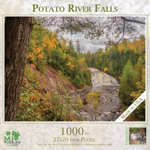 PUZ 1067 Potato River Falls 1000 Pcs Puzzle