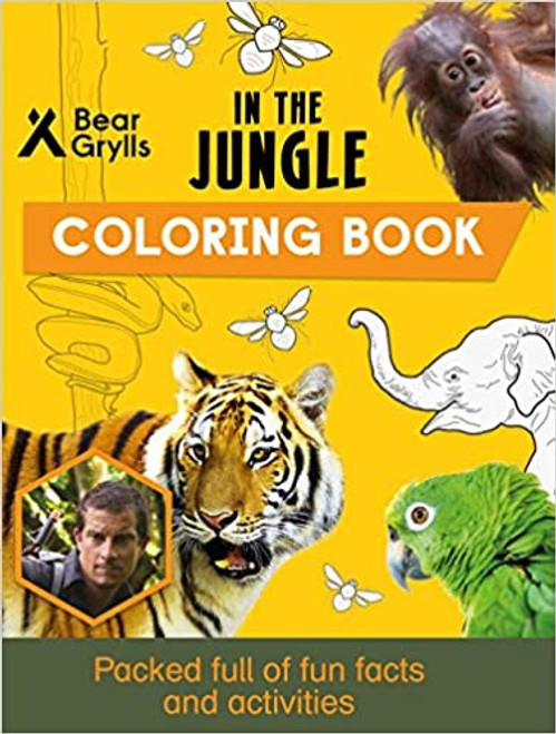 ZZDNR_Bear Grylls: In the Jungle Coloring Book