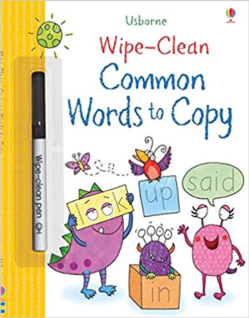 Wipe-Clean Common Words to Copy