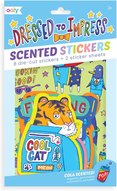 ZZDNR_Scented Stickers: Dressed To Impress - Cola