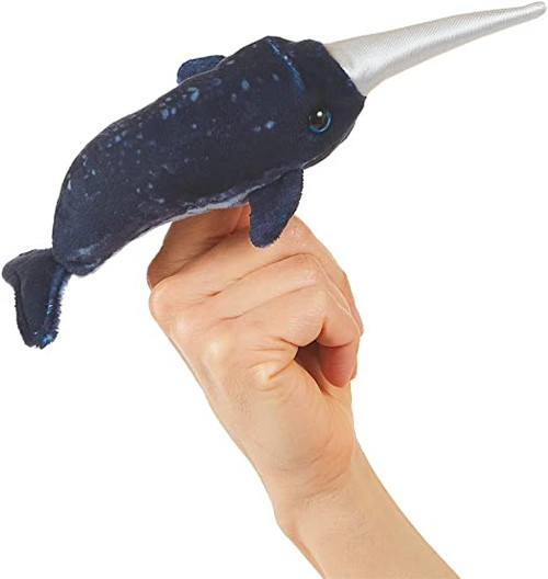 Folkmanis Puppet: Mini Narwhal