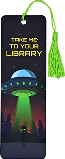 Take Me To Your Library Youth Bookmark