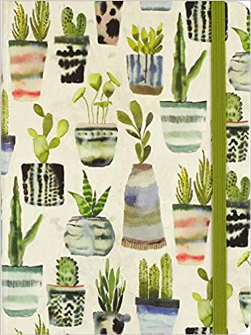 Watercolor Succulents Journal (Diary, Notebook)