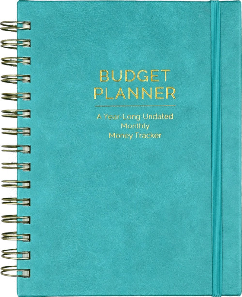Budget Planner: A Year Long Undated Monthly Calendar