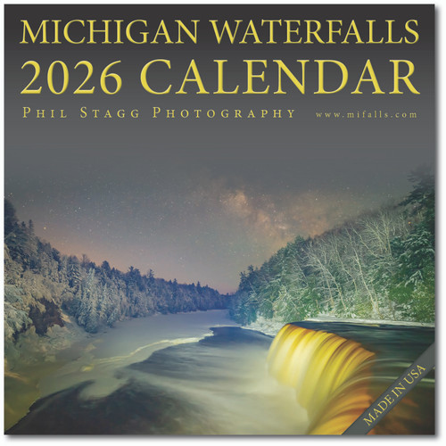 Michigan Waterfalls - 2026 Calendar Michigan Waterfalls - 2026 Calendar