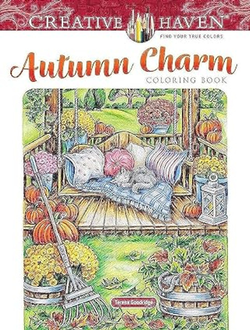 Autumn Charm Coloring Book