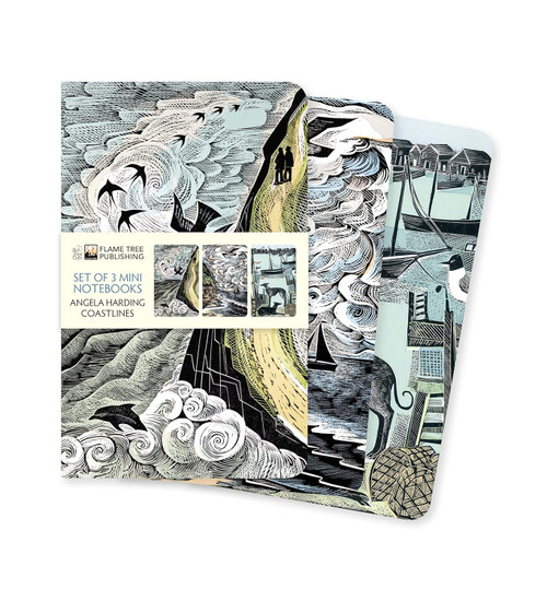 Angela Harding: Coastlines Set of 3 Mini Notebooks (Mini Notebook Collections)