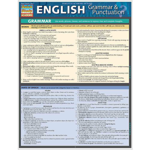 English Grammar & Punctuation