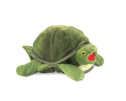 Folkmanis Puppet: Baby Turtle