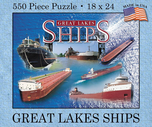 Great Lakes Ships 550 pc. Puzzle