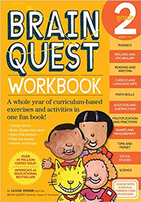 Brain Quest: Grade 2 Workbook