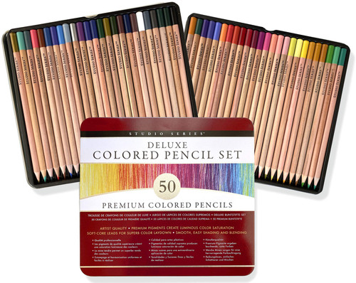 Studio Series Deluxe Colored Pencil Set of 50 Studio Series Deluxe Colored Pencil Set of 50