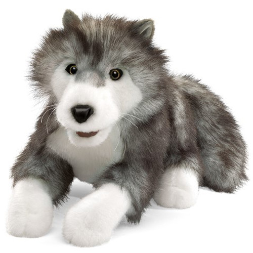 Folkmanis Puppet: Timber Wolf Folkmanis Puppet: Timber Wolf